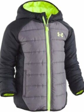 Under Armour Big Boys Youth Tuckerman Hooded Puffer Jacket Size YXL